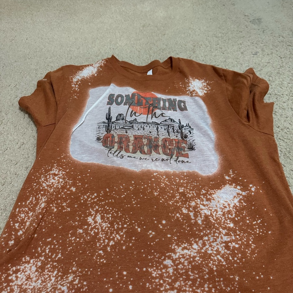 Something in the Orange Tshirt